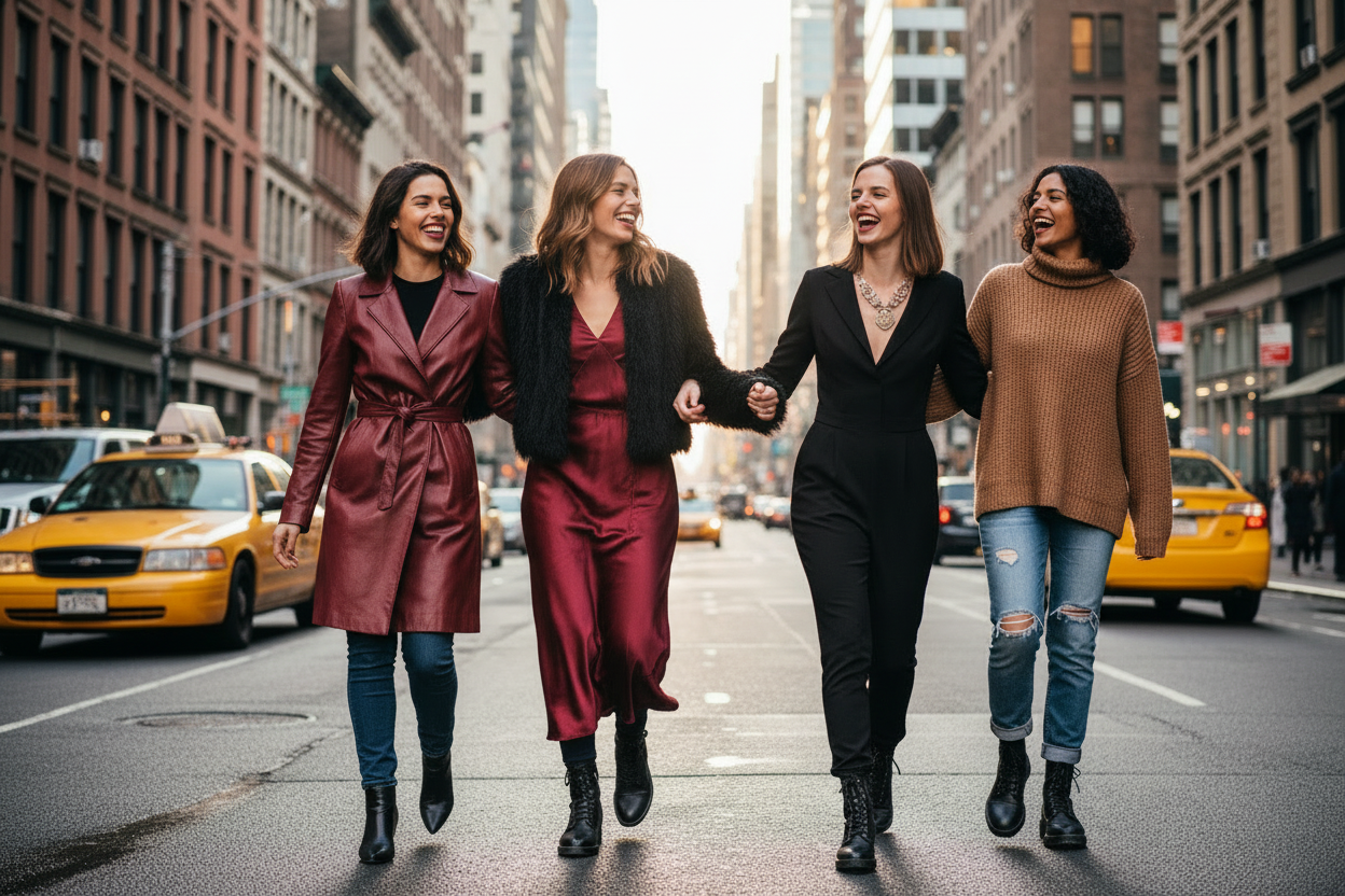 Amigas en Nueva York - solo mujeres