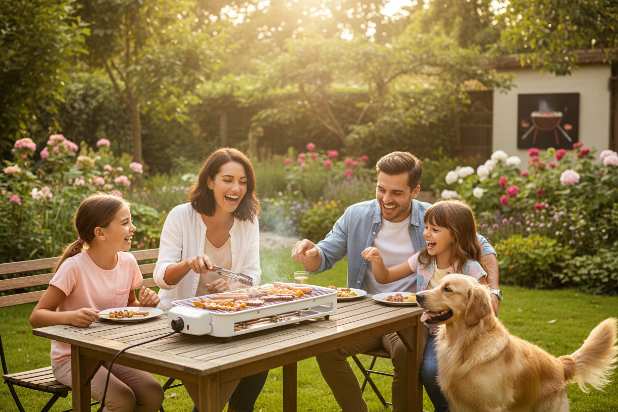 Indoor Grill - Family Garden BBQ